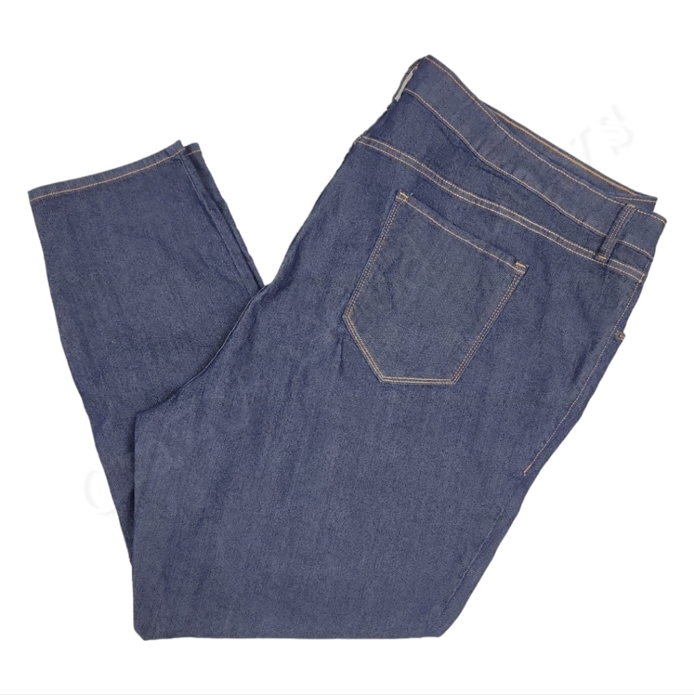LIKE NEW Old Navy Super Skinny Denim Stretch Blue Jeans, 30 Plus Long Tall (EUC)